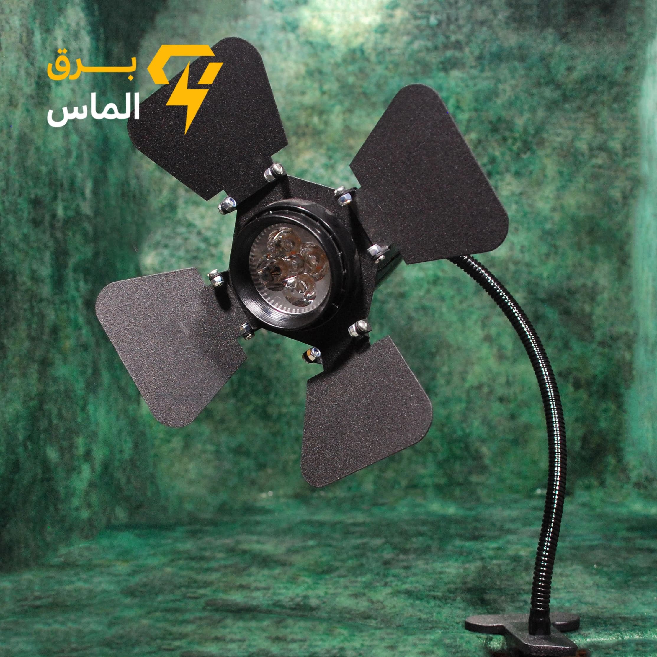 چراغ رشد گیاه 4w خرطومی گیره ای هالوژنی کریستال کپ مدل دربدار