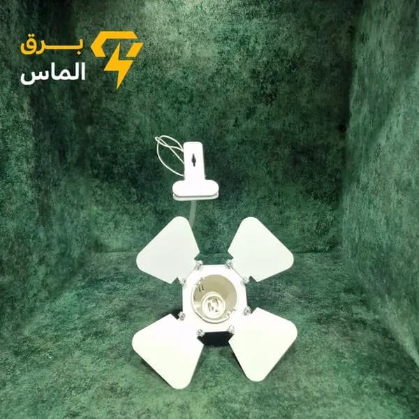 پایه چراغ خرطومی گیره ای هالوژنی کریستال کپ مدل دربدار