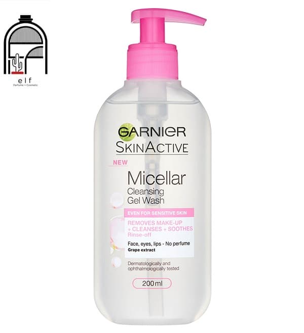 ژل میسلار پوست حساس حجم 200 میل گارنیر Garnier Micellar Gel 200ml