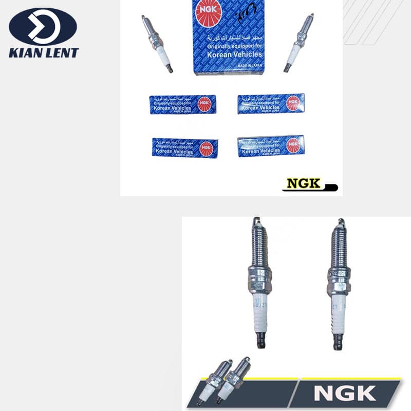 شمع یورو 4 سوزنی پلاتینیوم هیوندای اکسنت 2012 تا 2017 برند NGK(اورجینال94017)بسته 4 عددی 94017هرعدد