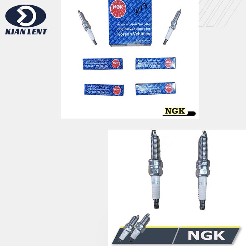 شمع یورو 4 سوزنی پلاتینیوم ریو ۲۰۱۴ تا ۲۰۱۷ برند NGK(اورجینال94017)بسته 4 عددی 94017هرعدد