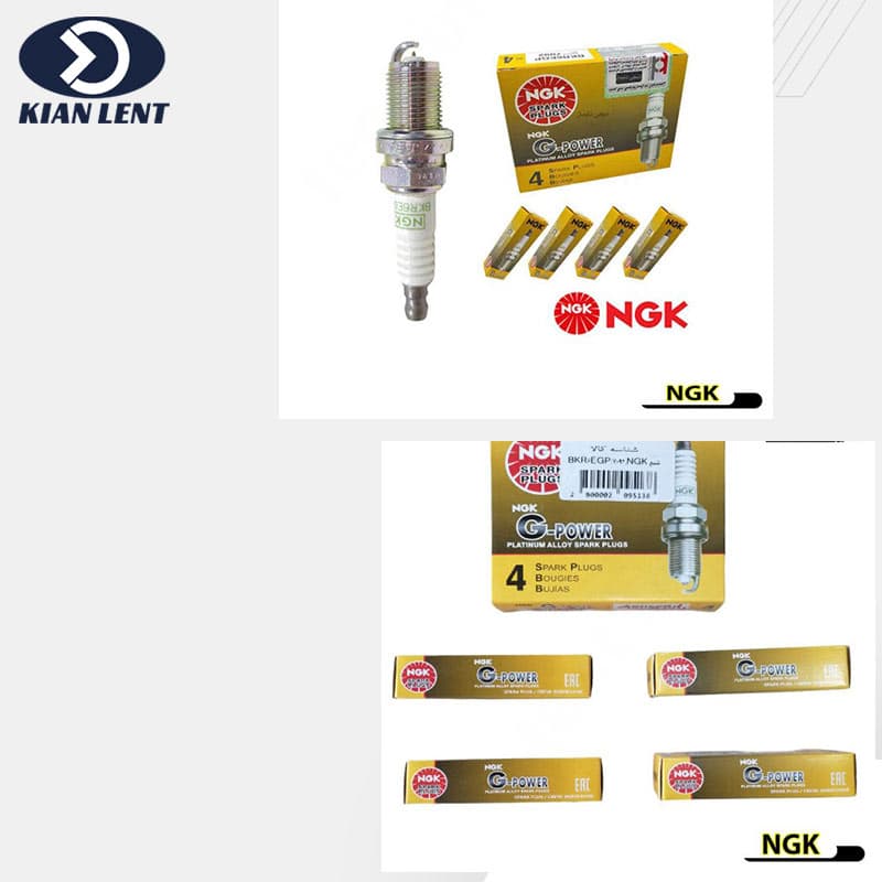 شمع سوزنی پایه کوتاه پلاتینیوم رانا برند NGK(اورجینال)بسته 4 عددی7092هرعدد