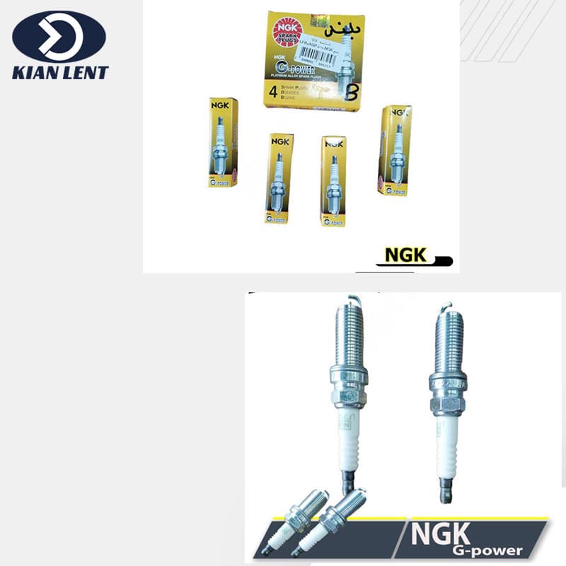 شمع پایه بلند سوزنی پلاتینیوم سانتافه۲۰۰۶تا۲۰۰۹ برند5018 NGK(اورجینال)هرعدد