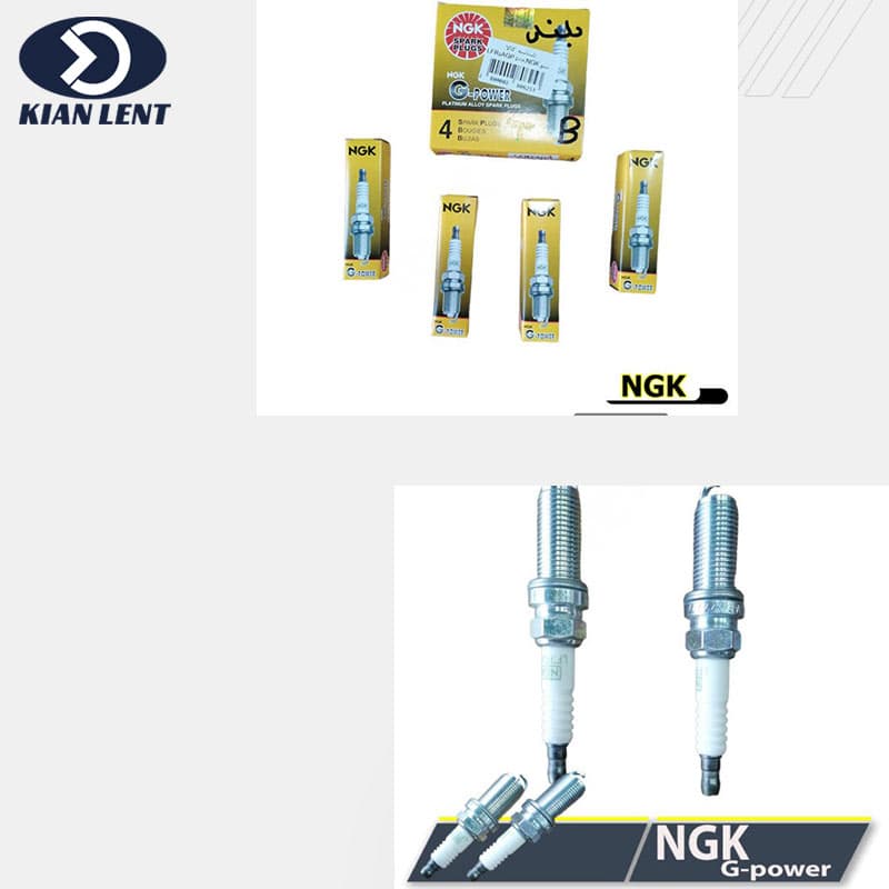 شمع پایه بلندسوزنی پلاتینیوم 206 تیپ 5و6 برند5018 NGK(اورجینال)هرعدد