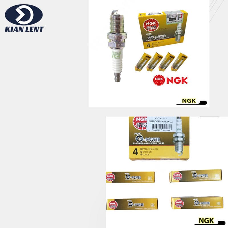 شمع سوزنی پایه کوتاه پلاتینیوم نیسان رونیز برند NGK(اورجینال)بسته 4 عددی7092هرعدد