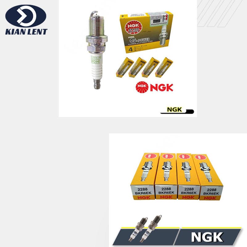 شمع سوزنی پایه کوتاه پلاتینیوم کیا برند NGK(اورجینال)بسته 4 عددیهرعدد