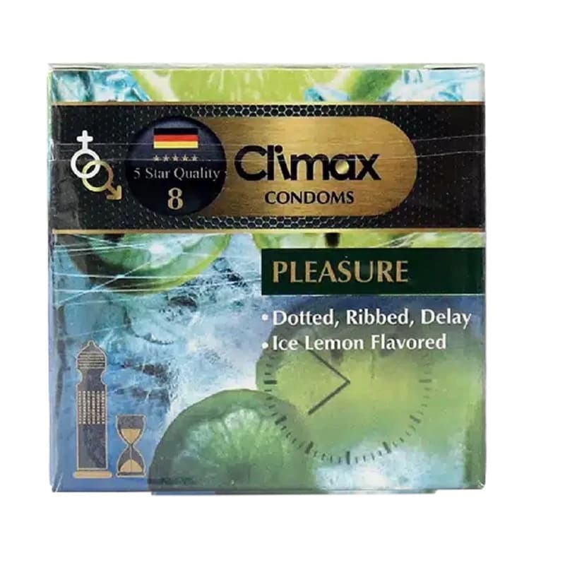 کاندوم کلایمکس مدل Pleasure بسته 3 عددی