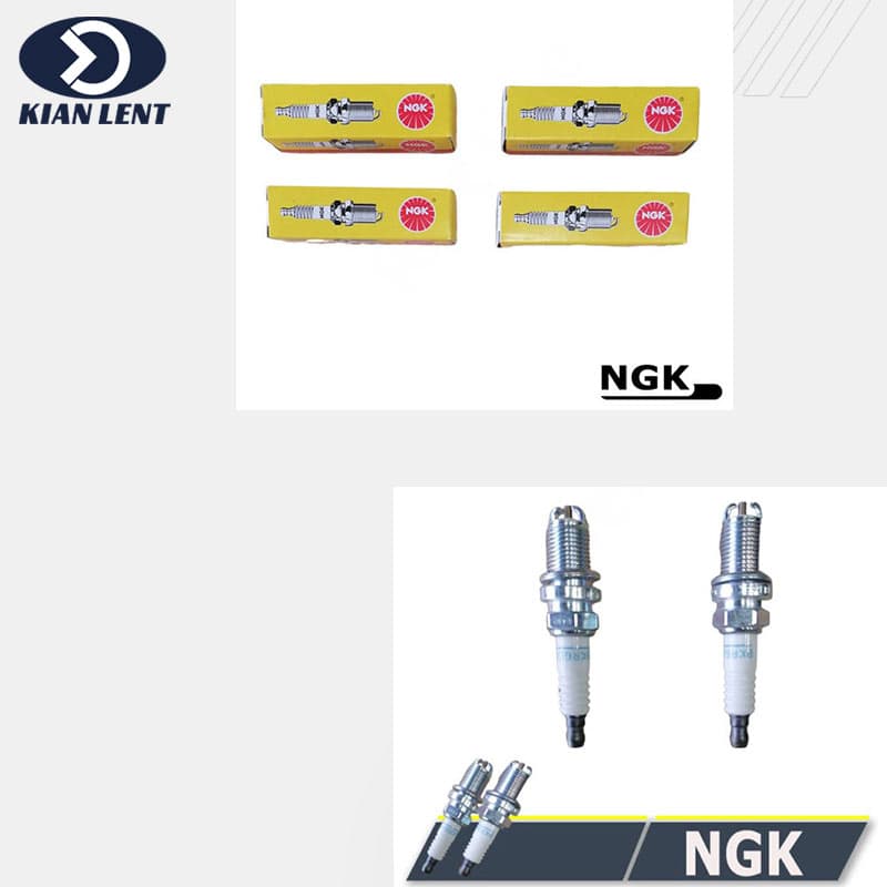 شمع دو پلاتین لیفان X50 برند NGK(اورجینال)بسته 4 عددی