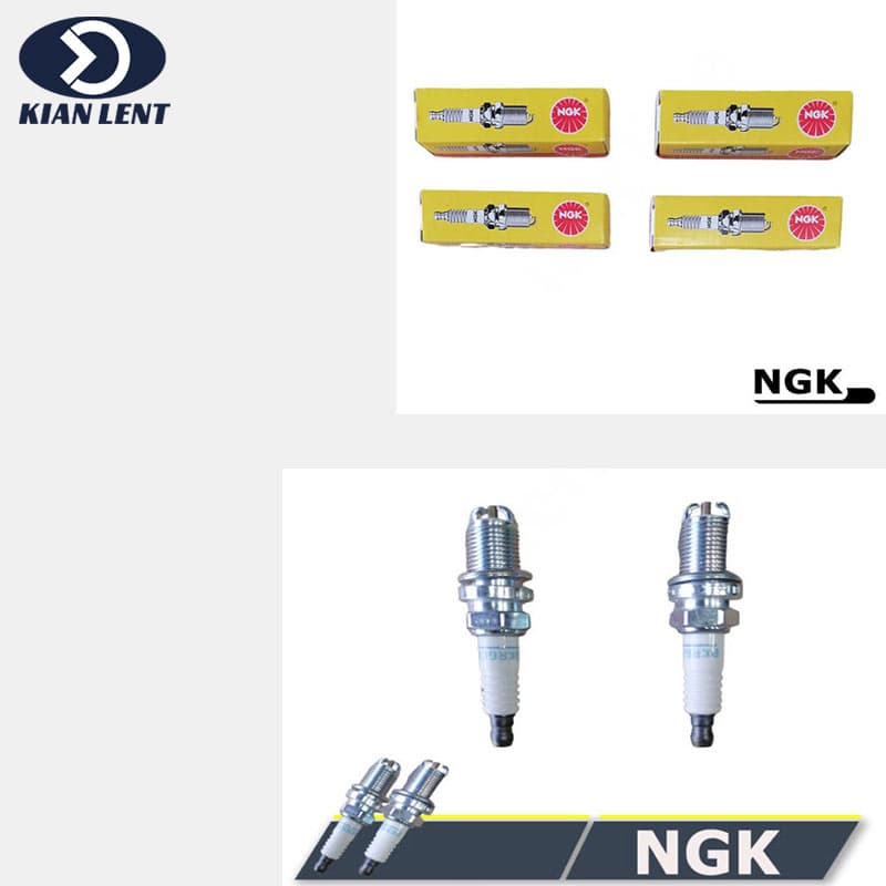 شمع دو پلاتین کاپرا دو کابین برند NGK(اورجینال)بسته 4 عددی