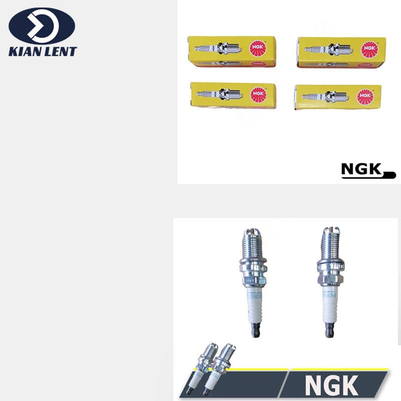 شمع دو پلاتین سیتروئن برند NGK(اورجینال)بسته 4 عددی — تصویر ۲