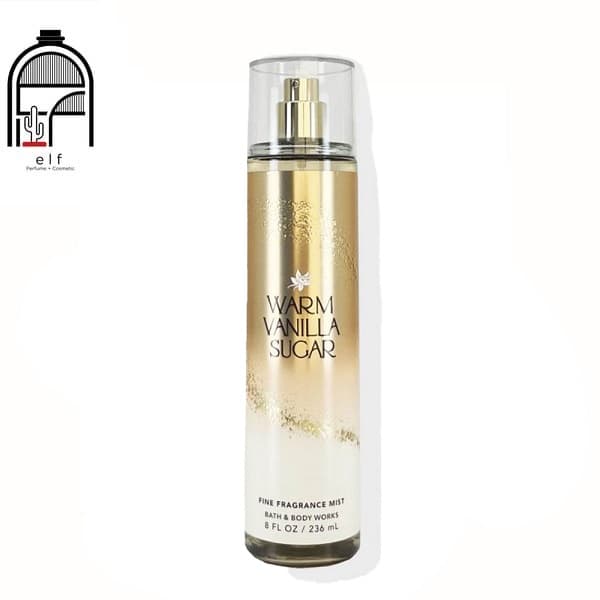 بادی اسپلش وارم وانیلا شوگر بث اند بادی Bath and Body Warm Vanilla Sugar Body splash