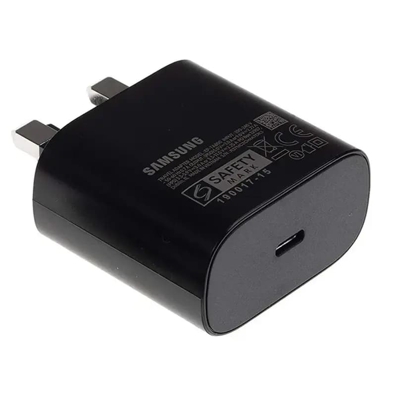 شارژر دیواری سامسونگ 25 وات NFC دار | شارژر اصلی Type‑C