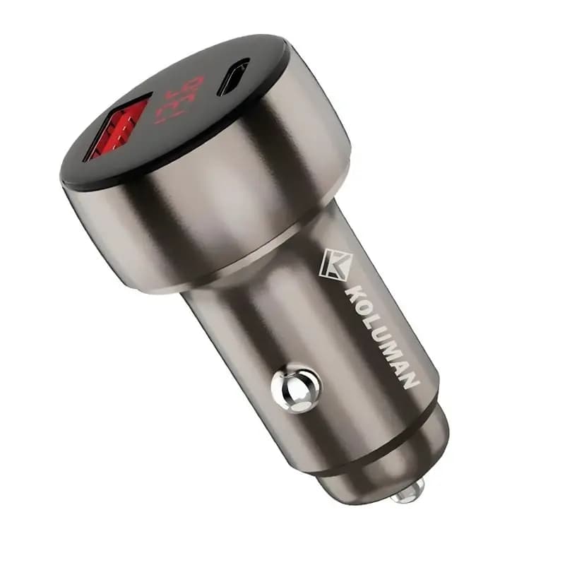 شارژر فندکی سوپر فست شارژ کلومن K-C108 | قدرت 48 وات