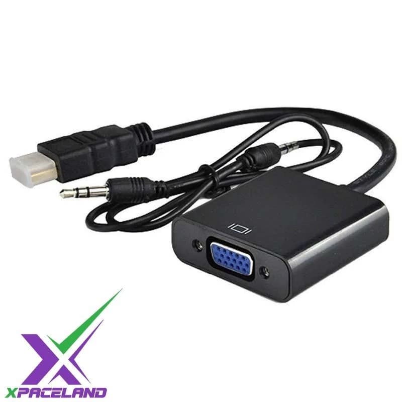 تبدیل HDMI به VGA مناسب کنسول بازی | مبدل HDMI به VGA با صدا و برق — تصویر ۲
