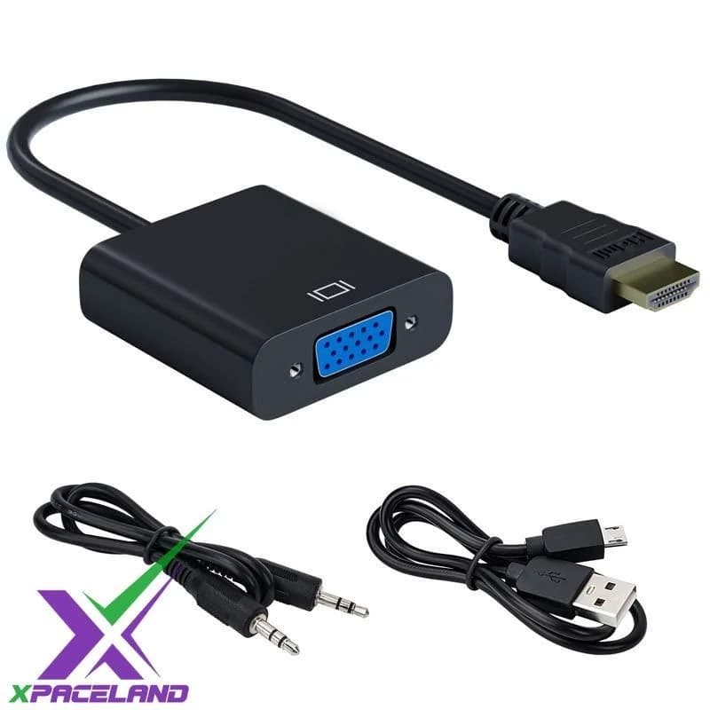 تبدیل HDMI به VGA مناسب کنسول بازی | مبدل HDMI به VGA با صدا و برق — تصویر ۴
