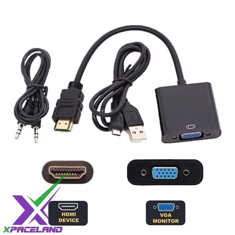 تبدیل HDMI به VGA مناسب کنسول بازی | مبدل HDMI به VGA با صدا و برق — تصویر ۳