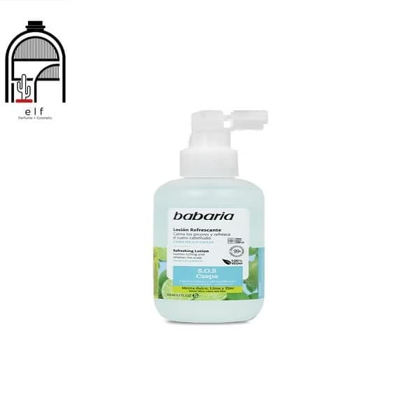 اسپری پاکسازی کف سر باباریا Babaria Sos Refreshing Lotion