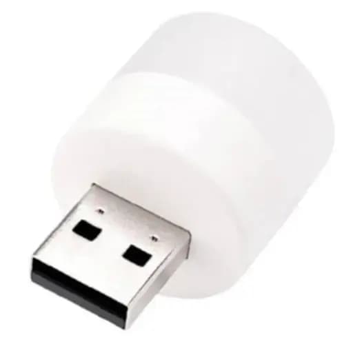 لامپ چراغ USB پرتابل | چراغ USB کم مصرف مناسب لپ‌تاپ و پاوربانک