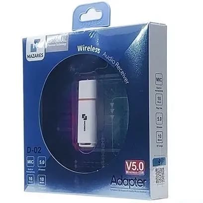دانگل بلوتوث مازارس D‑02 | Bluetooth USB Adapter MAZARES