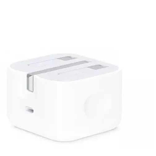 شارژر دیواری 20 وات اپل گرید A | آداپتور فست شارژ Apple USB‑C — تصویر ۳