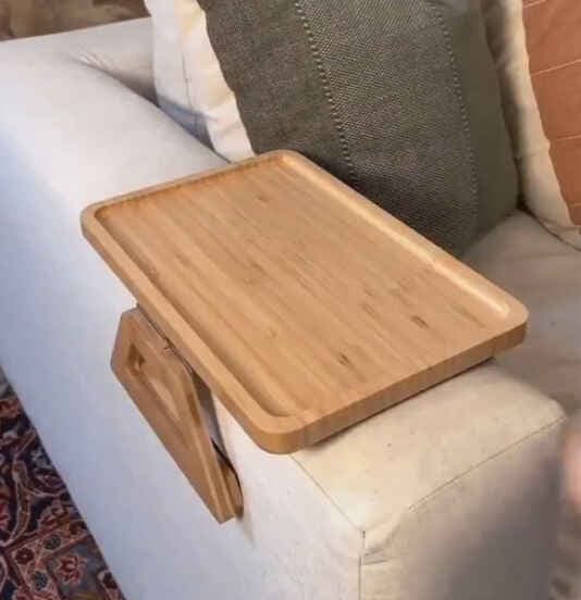 تخته سرو چوبی پایه تاشو مبلی — تصویر ۶