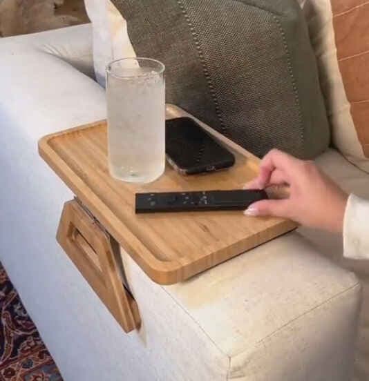تخته سرو چوبی پایه تاشو مبلی — تصویر ۴