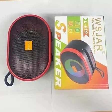 اسپیکر بلوتوثی L‑019 | اسپیکر قابل حمل با بلوتوث و USB — تصویر ۴