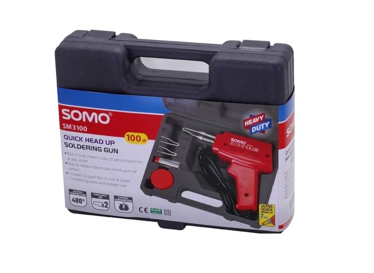 هویه تفنگی (ترانسی) 100 وات سومو مدل SOMO SM-3100 — تصویر ۲