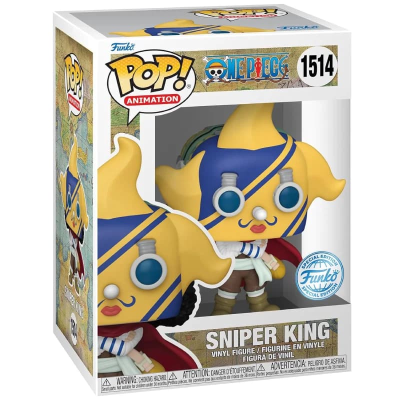 فیگور فانکو پاپ One Piece – Sniper King w/chase (Exc) — تصویر ۲