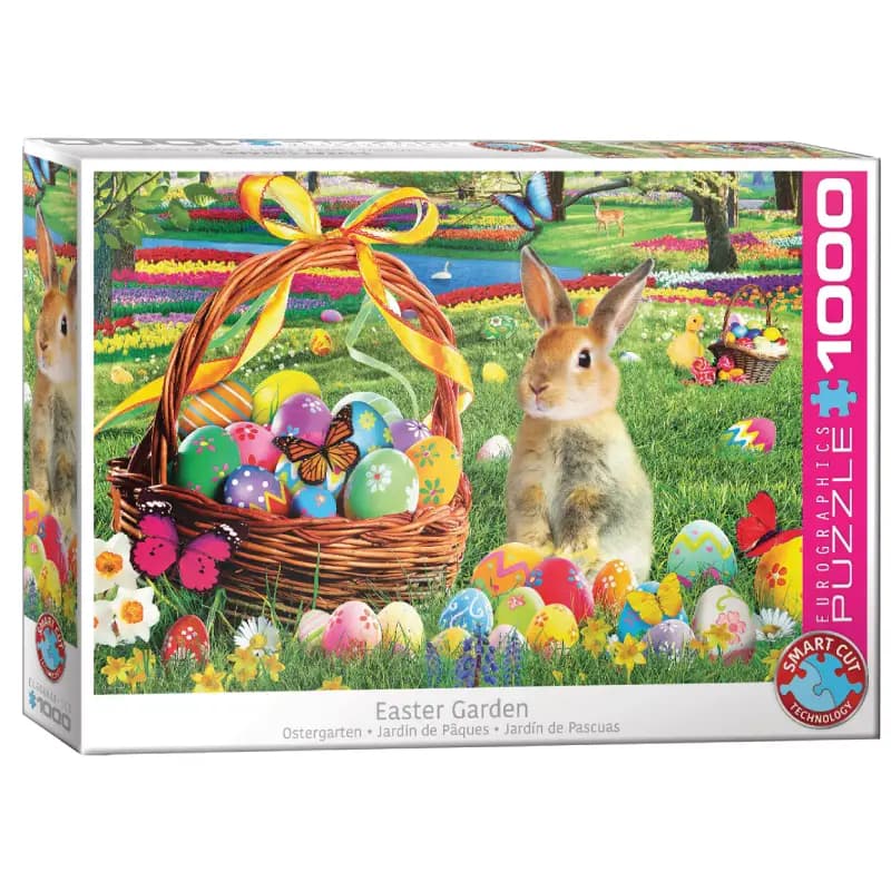 پازل 1000 تکه یوروگرافیک طرح Easter Garden کد 5773