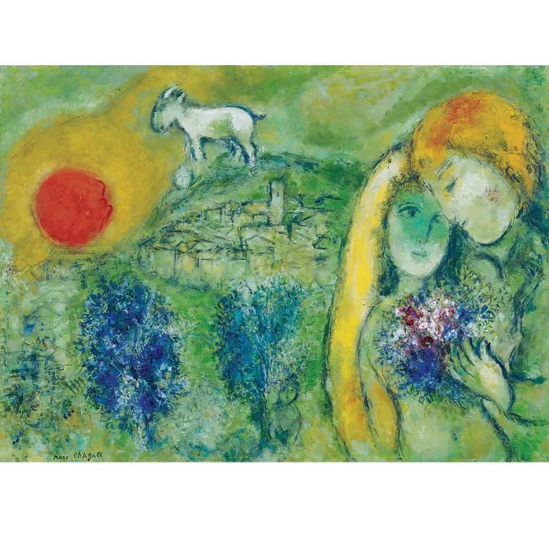پازل 1000 تکه یوروگرافیک طرح The Lovers of Venice کد 0848 — تصویر ۳