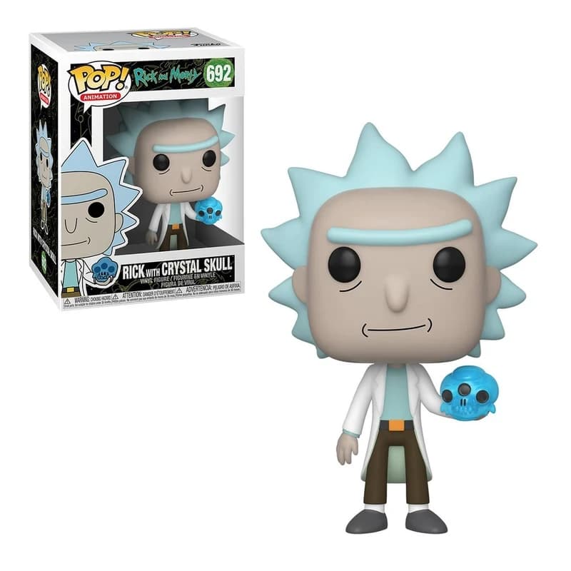 فیگور فانکو پاپ ریک سانچز مدل Rick and morty-Rick with crystal skull کد 45438 — تصویر ۳