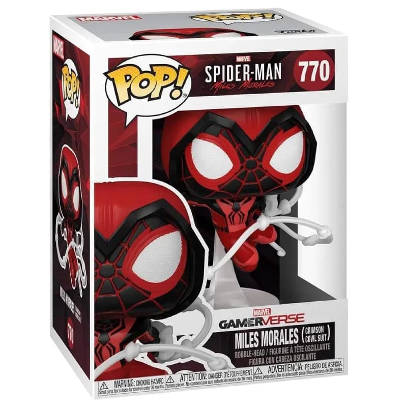 فیگور فانکو پاپ مرد عنکبوتی مدل spider-man -miles morales کد 50155 — تصویر ۳