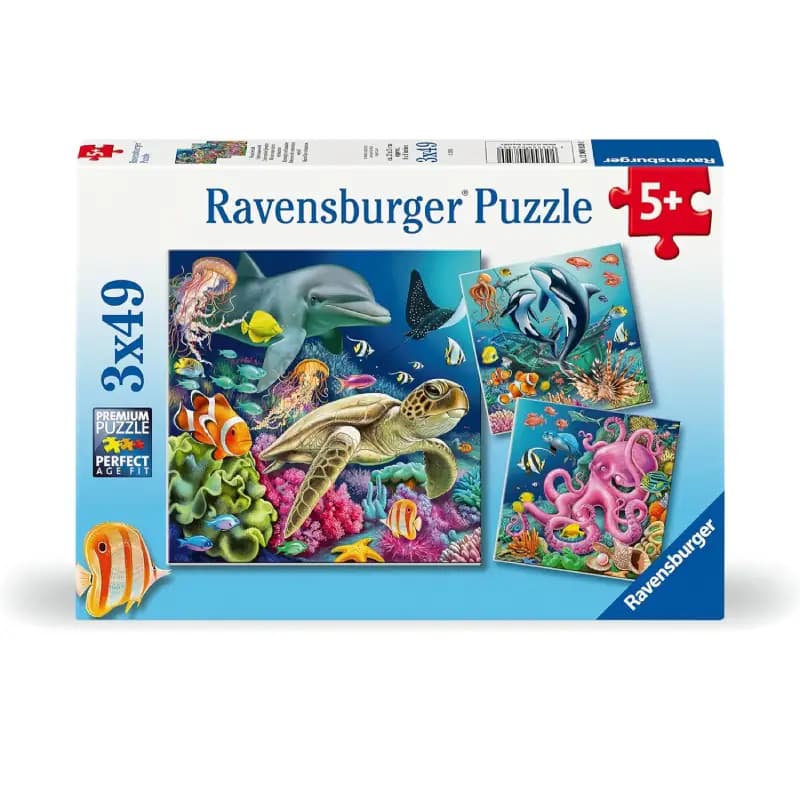 پازل 147 قطعه رونزبرگر طرح Underwater 3×49 Pc Puzzle کد 0859