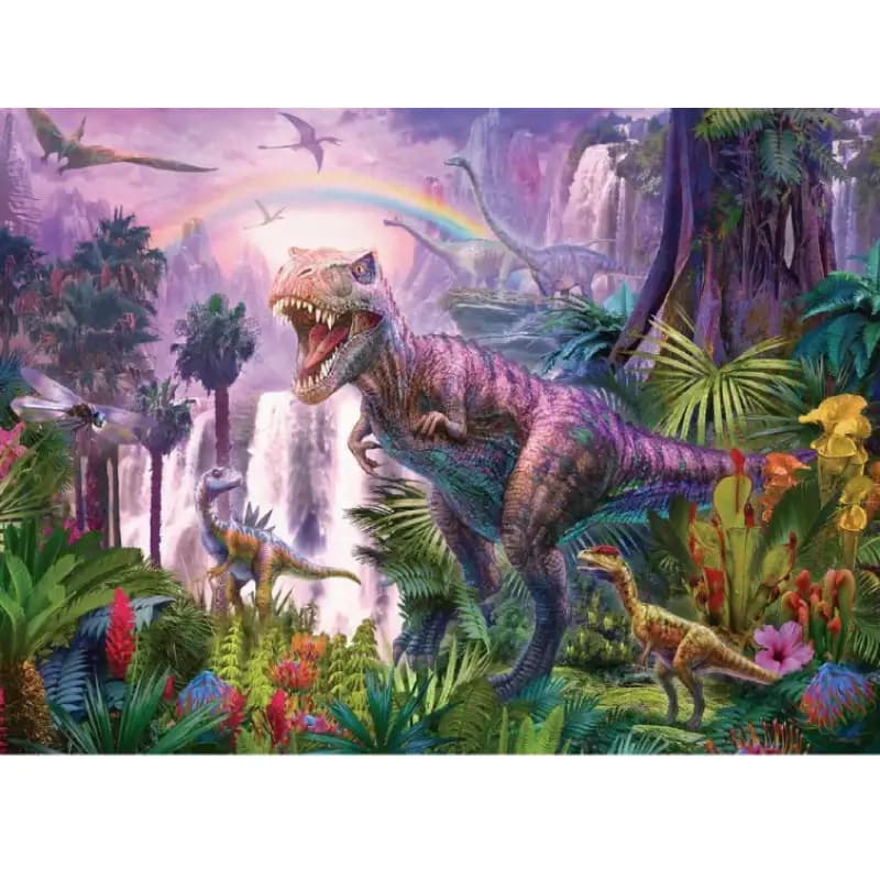 پازل 200 قطعه رونزبرگر طرح King of the Dinosaurs کد12892 — تصویر ۳