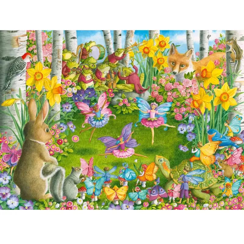 پازل 100 تکه رونزبرگر طرح Fairy Ballet کد 13368 — تصویر ۳