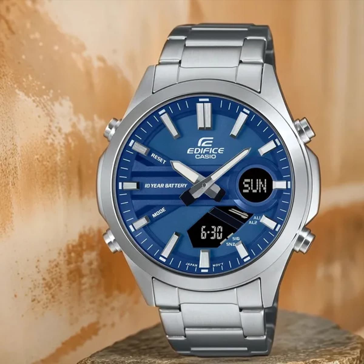 ساعت مچی مردانه کاسیو EDIFICE مدل CASIO EFV-C120D-2ADF — تصویر ۱۱