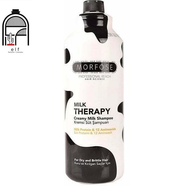 شامپو مورفوس مدل شیر حجم ۱۰۰۰ میلی‌لیتر | Morfose Milk Therapy Shampoo 1000ml
