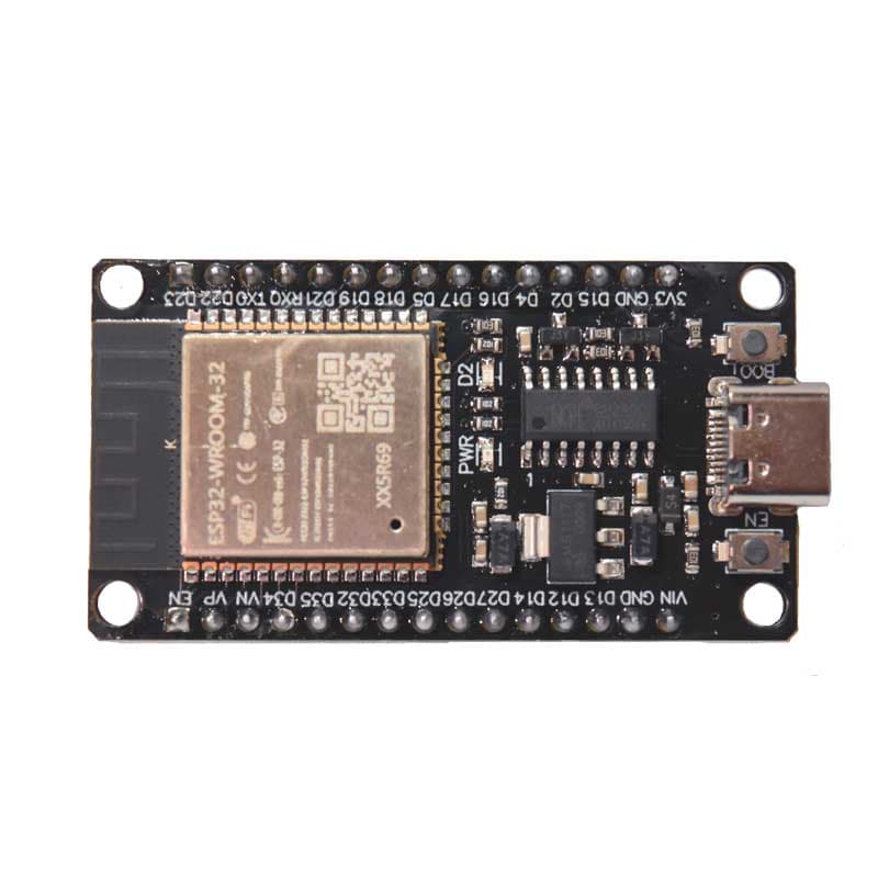 برد توسعه Wroom ESP32 با مبدل CH340 دارای بلوتوث و WIFI مدل TYPE-C — تصویر ۳