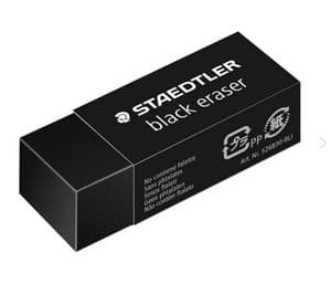 پاک کن سایز کوچک مشکی استدلر (Staedtler Soft Eraser B30)