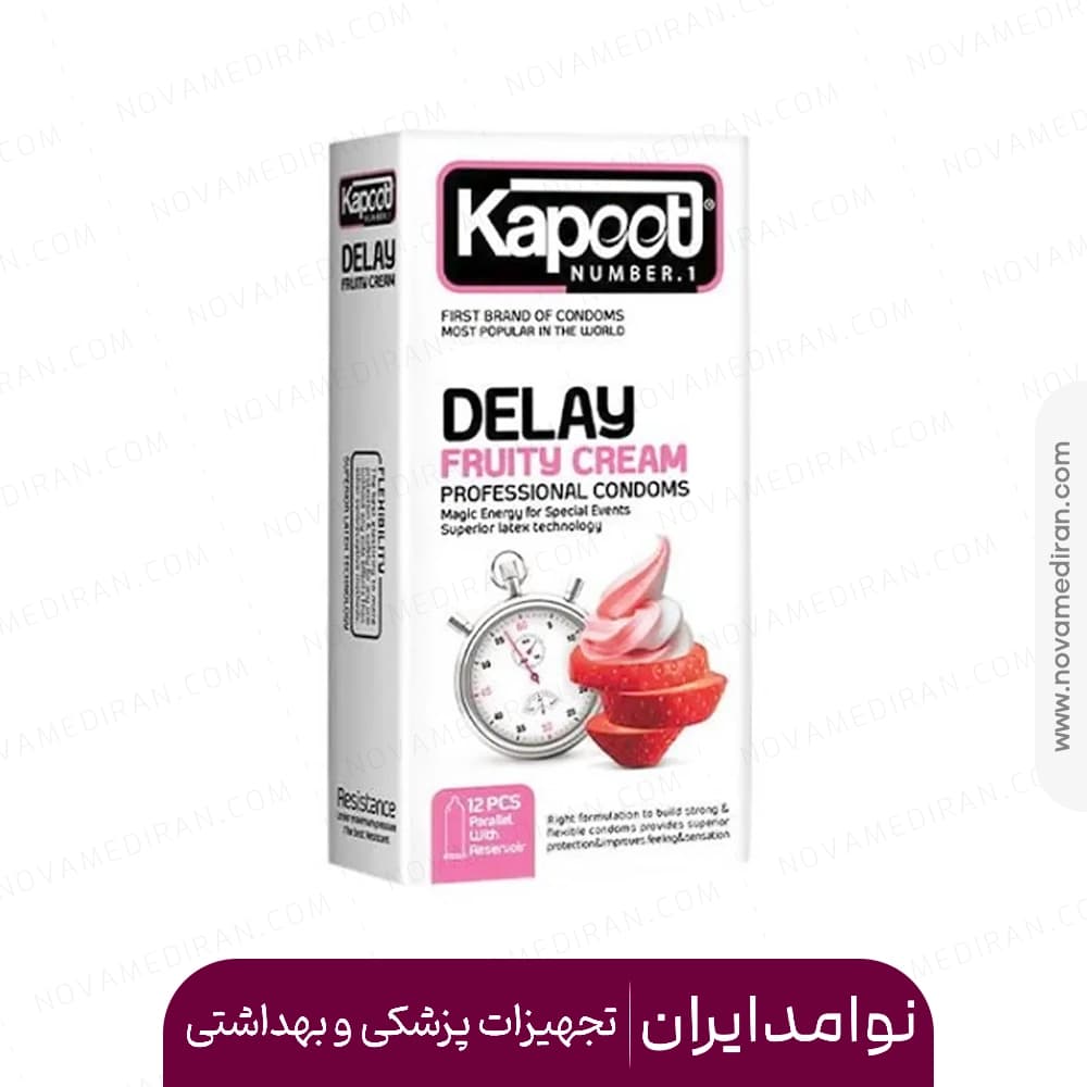 کاندوم کاپوت ۱۲ عددی تاخیری فروتی تاخیری — تصویر ۲