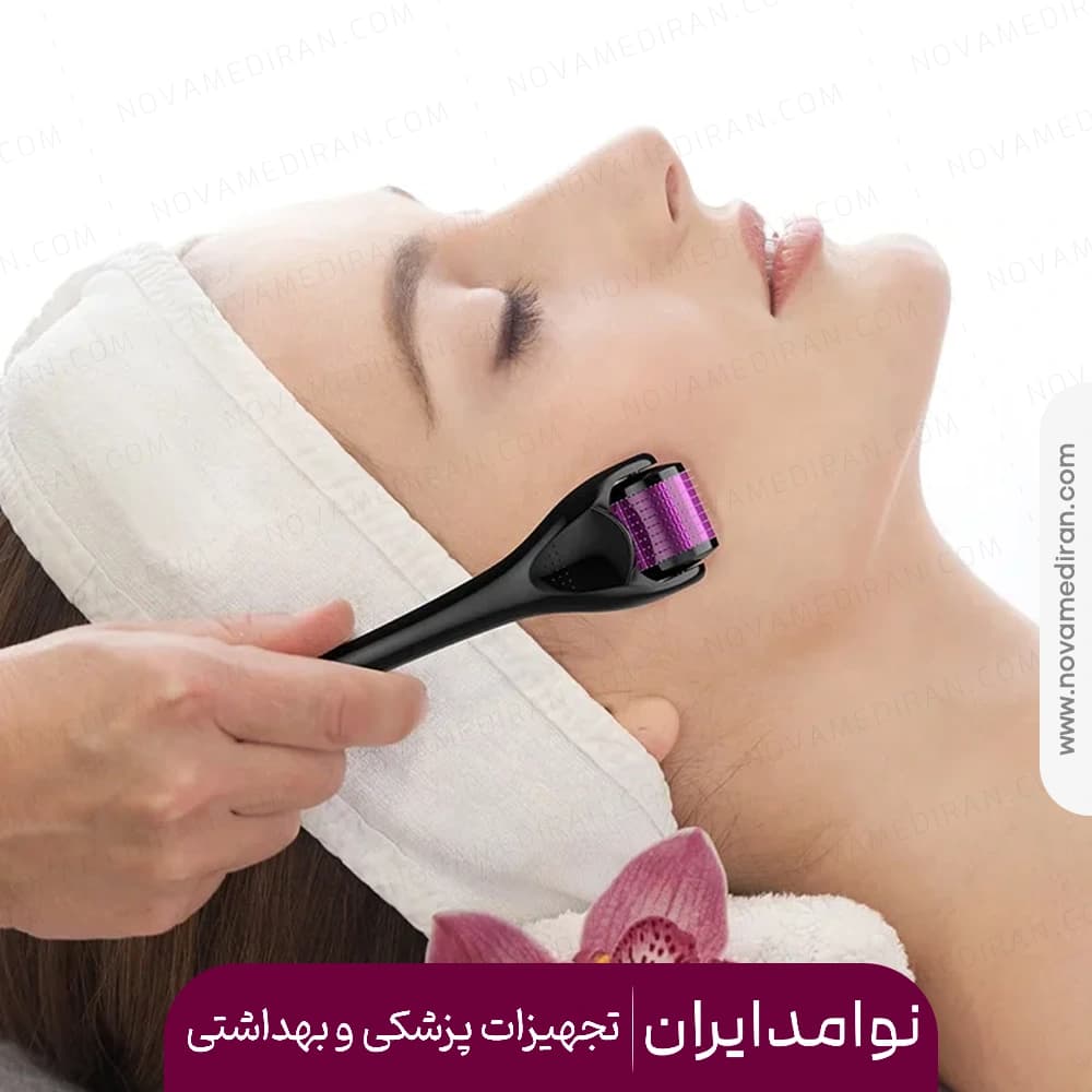 ماساژور دستی صورت و سر درمارولر مدل دی آر اس DRS — تصویر ۶