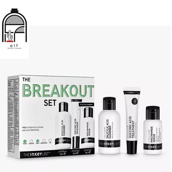 ست مراقبت از پوست ضد جوش بریک اوت اینکی لیستThe INKEY List The Breakout Set