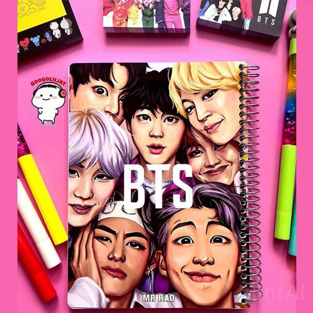 پلنر روزانه بی تی اس BTS