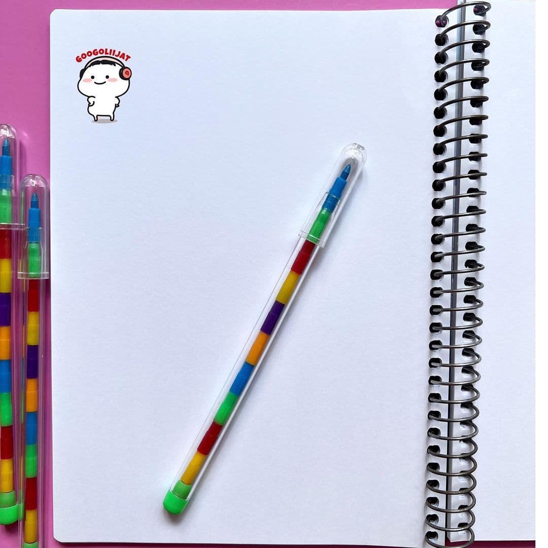 دفتر نقاشی سیمی دختر کفشدوزکی و پسر گربه ای — تصویر ۷
