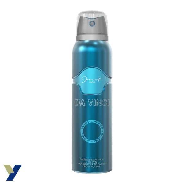 اسپری بدن مردانه ژک ساف مدل DA VINCHI حجم 150ML