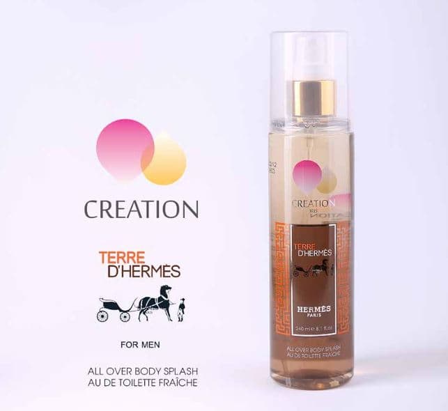 بادی اسپلش مردانه کریشن آیریس مدل تق هرمس (TERRE Dhermes ) حجم 240 میلی لیتر — تصویر ۲