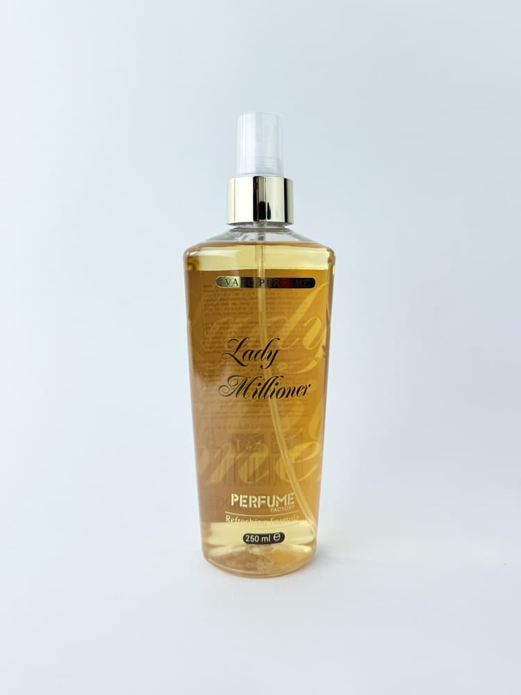 بادی اسپلش زنانه لیدی میلیون Lady Million پرفیوم فکتوری Perfume Factory — تصویر ۲