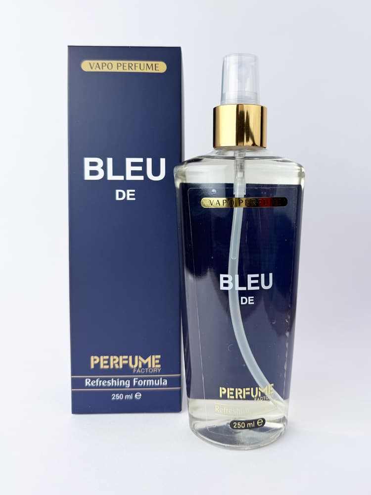 بادی اسپلش مردانه بلو د Blue De پرفیوم فکتوری Perfume Factory — تصویر ۳