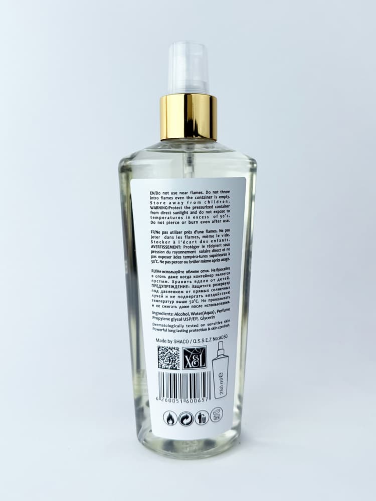 بادی اسپلش مردانه بلو د Blue De پرفیوم فکتوری Perfume Factory — تصویر ۴